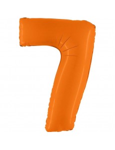 Balão Número 7 Laranja